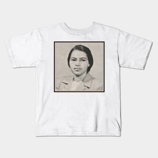 Rosa Parks Portrait Kids T-Shirt